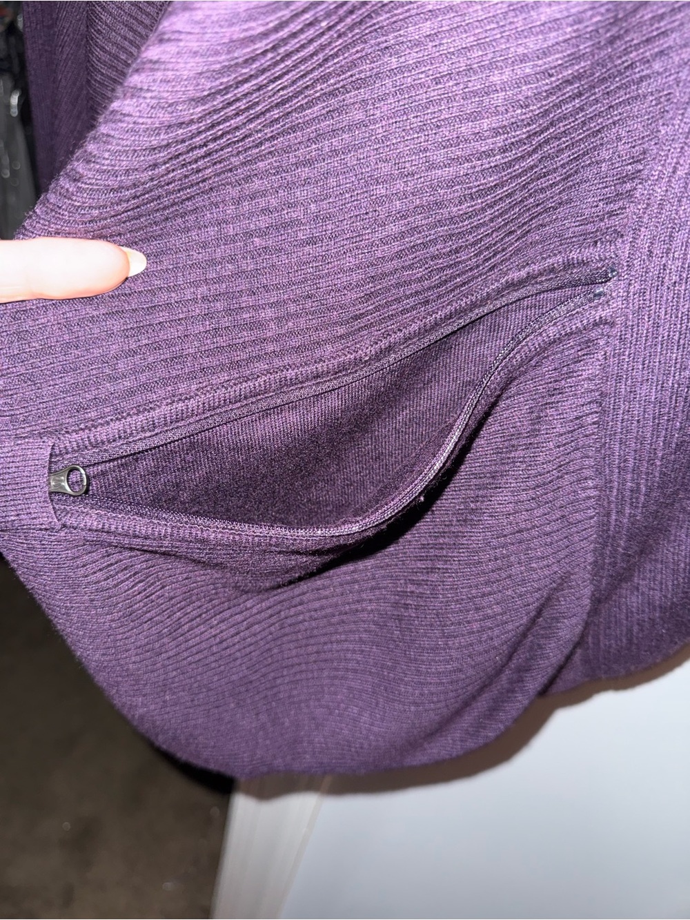 Lululemon Plum sweater-small - Picture 7 of 10